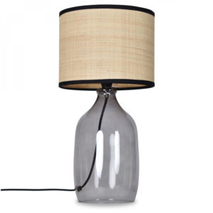 Lampe en verre Raphia 3 couleurs
