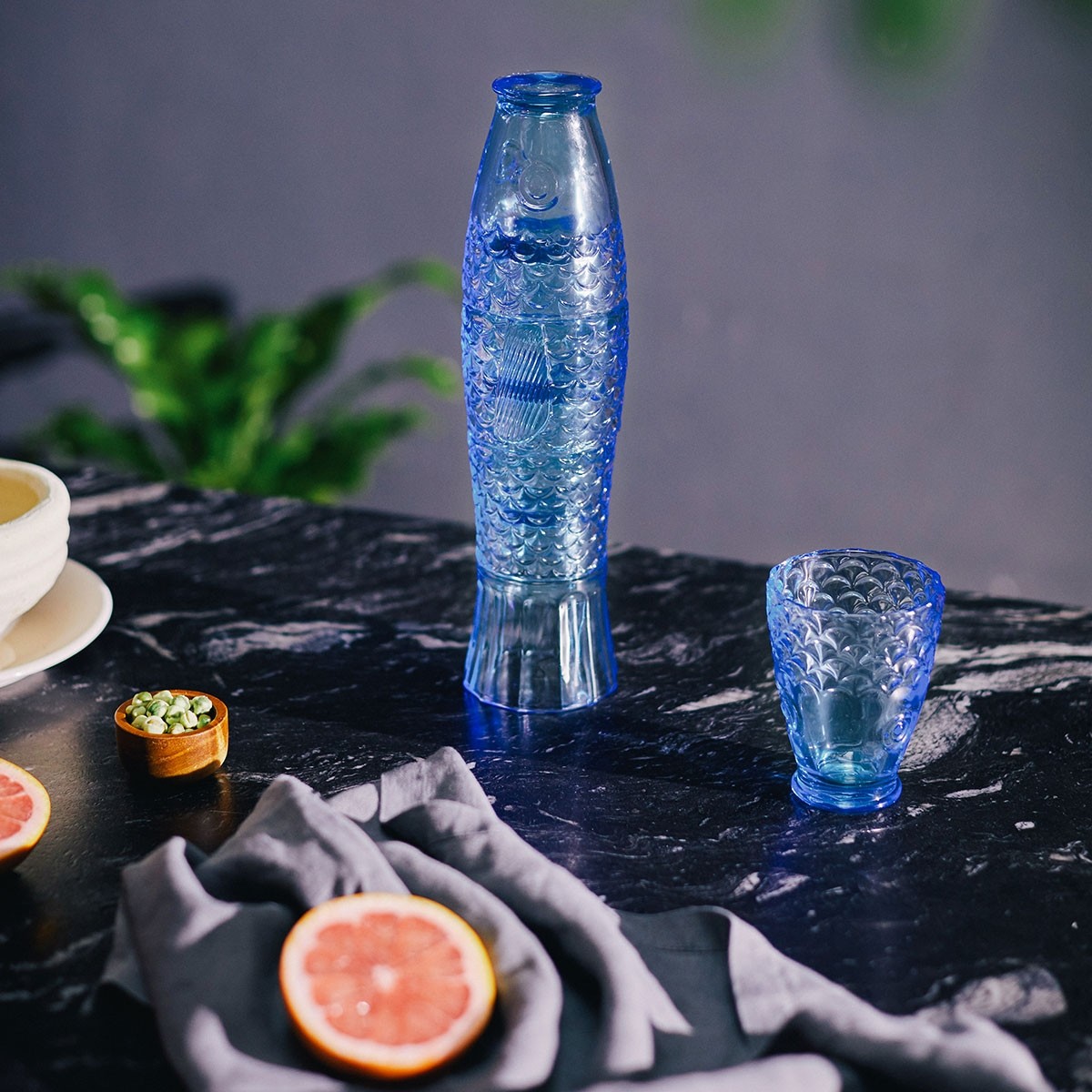 service-verres-koifish-bleu