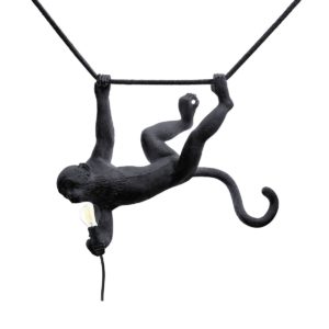 Suspension singe noir swing Seletti