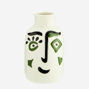 Vase visage olive TPM