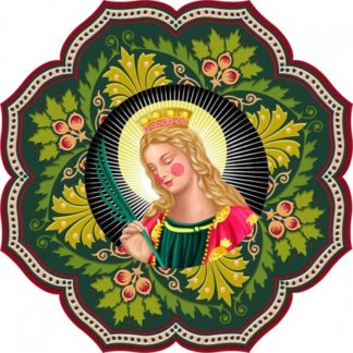 Santa Caterina icône miniature