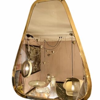 Miroir laiton visage COSY GM 65x50cm