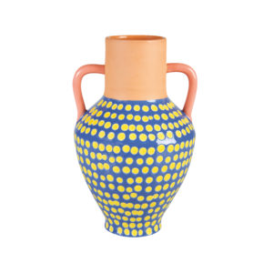 Vase Terracotta Dotted