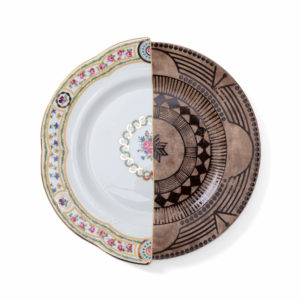 Assiette plate Hobyo Hybrid SELETTI