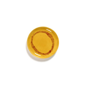 Assiette Feast S Jaune/rouge D19cm