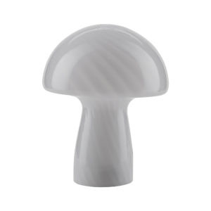 Mushroom Lampe à poser verre Blanc