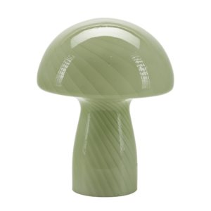 Mushroom lampe à poser verre Vert