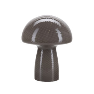 Mushroom lampe à poser verre Gris