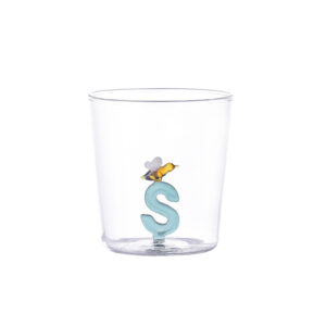 VERRE NATURE ALPHABET DE P À Z