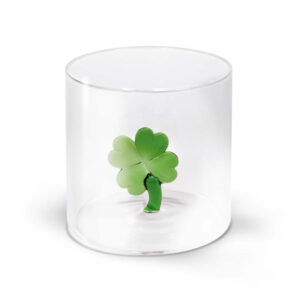 VERRE 3D TREFLE