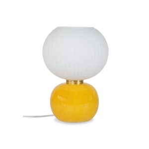 Lampe Adonis en Verre - JAUNE