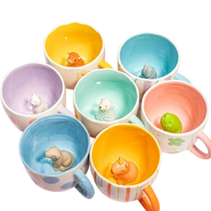 MUG SURPRISE ANIMAUX SASS & BELLE