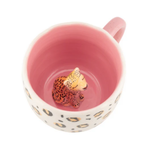 MUG SURPRISE ANIMAUX SASS & BELLE - LEOPARD