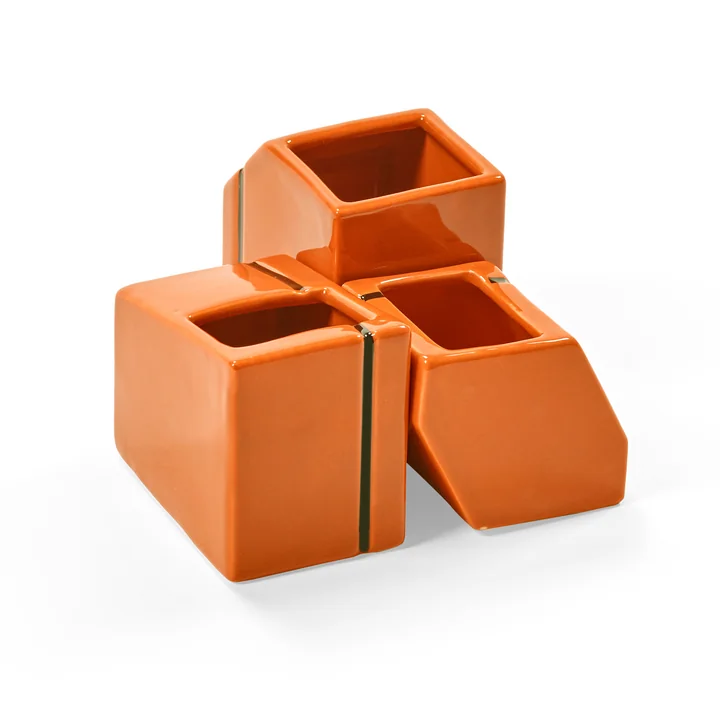 Serax-Silos-Vase-mini-orange-3er-Set