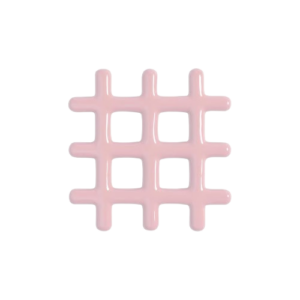 DESSOUS DE PLAT GRID ROSE – &KLEVERING